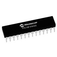 PIC18F25K22-I/SP 8-Bit 64MHz Mikrodenetleyici DIP-28