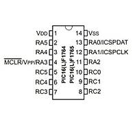 PIC16F1765-I/SL 8-Bit 32MHz Soic14 Mikrodenetleyici