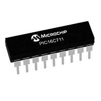 PIC16C711-04/P PDIP-18 8-Bit 4MHz Mikrodenetleyici