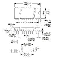 AT89C51-24PC 8-Bit 24MHz Mikrodenetleyici DIP-40