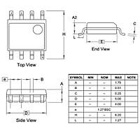 ATTINY13A-SUR SMD 8-Bit 20MHz Mikrodenetleyici SOIC-8
