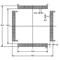 STM32F103VET6 Smd 32-Bit 72MHz Mikrodenetleyici LQFP-100