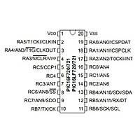 PIC16F721-I/SO SMD SOIC20 16Mhz 8-Bit Mikrodenetleyici