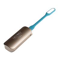 USB Led Işık Esnek Okuma Lamba - Mavi