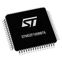 STM32F105RBT6 Smd 32-Bit 72MHz Mikrodenetleyici LQFP-64