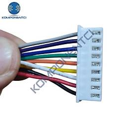 JST-XH 2.54mm 9 Pin 26AWG 20cm Tek Damarlı Dişi Bağlantı Kablosu