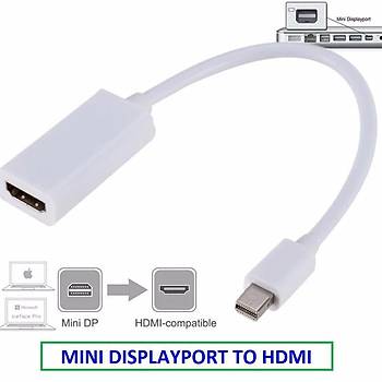 Mini Displayport to HDMI Dntrc Adaptr Beyaz