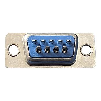 9 Pin (DB9) Erkek Konnektr D-Sub Lehim Tipi 1 Adet