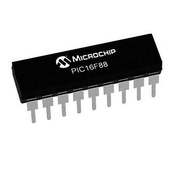 PIC16F88 I/P PDIP-18 8-Bit 20 MHz Mikrodenetleyici