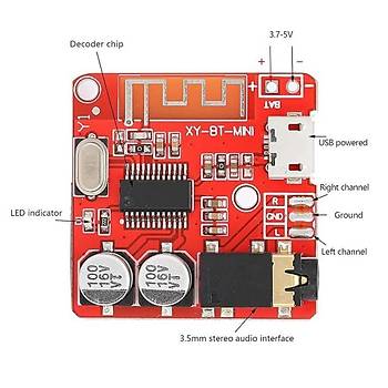 XH-A250 Bluetooth 4.1 Kablosuz Ses Alc Modl