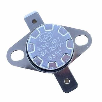 KSD301 65 C Limit Termostat NC 250V 10A