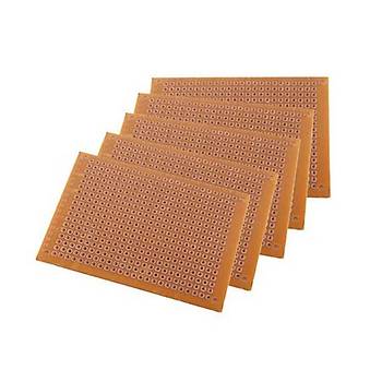 6x12.5 Delikli Bakr Plaket 60x125mm
