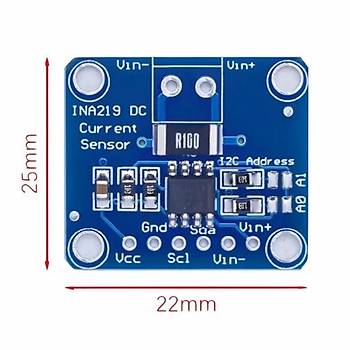 INA219 I2C ift Ynl Akm Sensr Modl