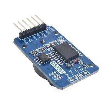 Arduino DS3231 Hassas RTC ve 24C32 Hafza Modl