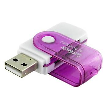 USB 2.0 oklu Harici SD-MMC Kart Okuyucu SD Card Reader