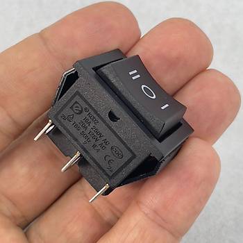 IC-108 Geni Iksz Anahtar On-Off-On 6P Siyah