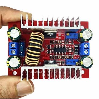 400W 15A 10-60V DC-DC evirici Step-Up Booster Voltaj Gerilim Ykseltici Reglatr Modl