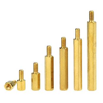 6mm M3 Dii-Erkek Metal Distans Aralayc Spacer 