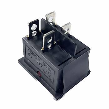 Tekli Geni Ikl Krmz Soba Anahtar On/Off Switch IC-104-0