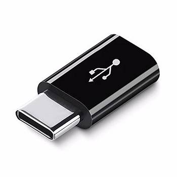 Micro USB F to Type-C M Çevirici Dönüştürücü Otg Adaptör