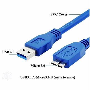 USB 3.0 to Micro USB-B Harici Harddisk HDD Data Kablosu 1m