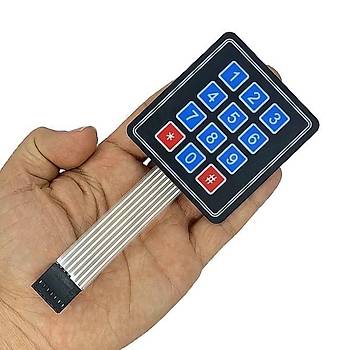 3x4 Membran Tus Takımı - Arduino Keypad