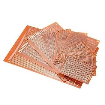 13x25 Delikli Bakr Plaket 130x250mm
