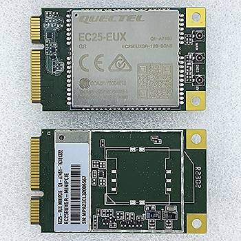 Quectel EC25-EUX 128-SGNS 4G/LTE Mini PCIe Modül