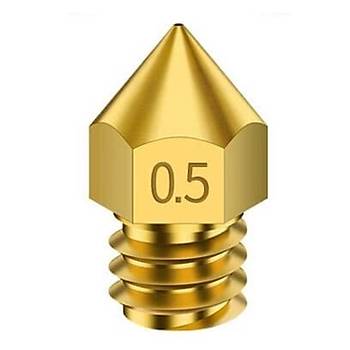 3D Yazc-Printer MK8 0.5mm Pirin Nozzle  