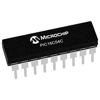 PIC16C54C-04/P DIP18 8-Bit 4MHz Mikrodenetleyici