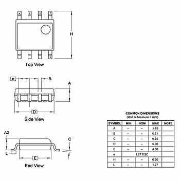 ATtiny13A-SU SMD 8-Bit 20MHz Mikrodenetleyici SOIC-8