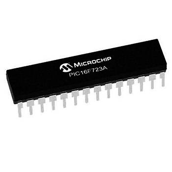 PIC16F723A I/SP SPDIP28 8-Bit 20MHz Mikrodenetleyici