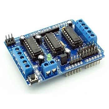Arduino L293D Shield Step Servo Motor Src