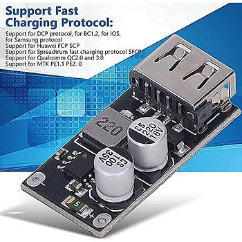 QC2 QC3 Hzl arj Modl Usb Soket k 5V 3A 