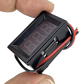 DC2.4V-30V 2 Kablolu 0.36 in Voltmetre