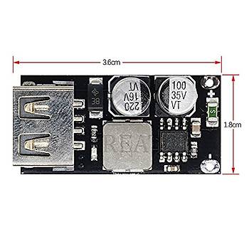 QC2 QC3 Hzl arj Modl Usb Soket k 5V 3A 