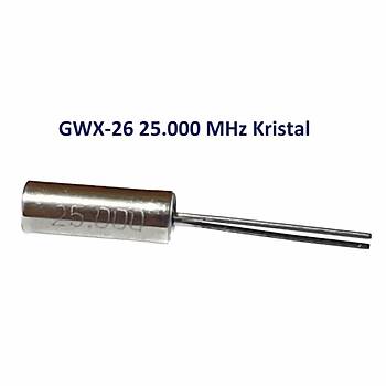 GWX-26 25.000 MHz Kristal Osilatr 1 Adet