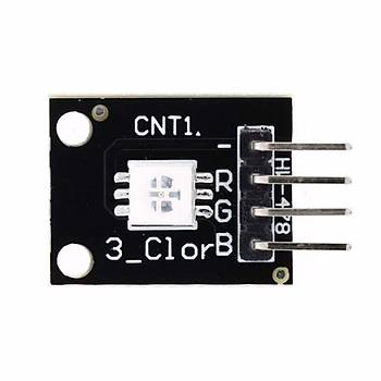 Arduino 3 Renkli Led Modl SMD RGB Led Modl (KY-009) 