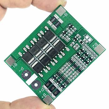 3S 25A 18650 BMS LiPo Pil Balans Devresi Modl