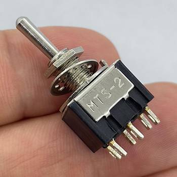 IC-145 Toggle Switch On-Off-On 6mm 6P MTS-203