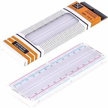 MB-102 Breadboard Arduino 830 Pin MB-102 Byk Boy - Tekli