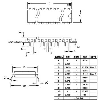 ATtiny26L-8PU 8-Bit 8MHz Mikrodenetleyici PDIP-20