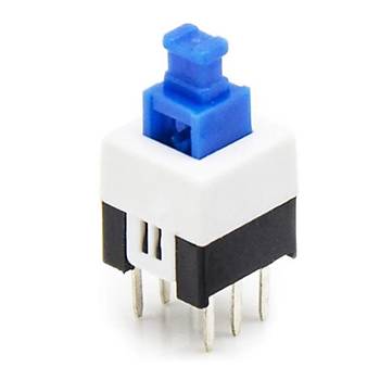 IC-197 6 Pinli Bacakl Yayl Push Buton 7x7mm