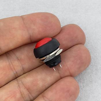 IC-184 Krmz Plastik Push Buton 12mm PBS-33B