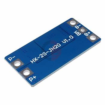 2S 10A 7.4V 18650 BMS Lityum Pil Ak Koruma Kart