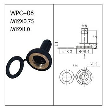 IC-161 Su Geirmez Toggle Switch Klf 12mm in
