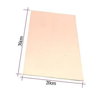 20x30 Bakr Plaket 200x300mm