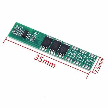 1S 5A 3.7V 18650 BMS Lityum Pil Koruma Kart