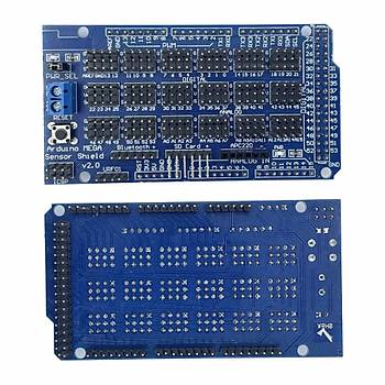 Arduino MEGA 2560 R3 Sensör Shield V2 IO Genişletme ve Sensor Shield