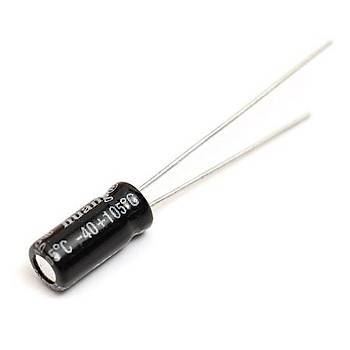 10uF 35V Elektrolitik Kondansatr (Kapasitr)